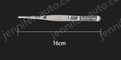 Stainless steel tweezers Straight round head (304 models) 16cm