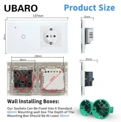 Smart socket TY-157-BB001Y-C-T