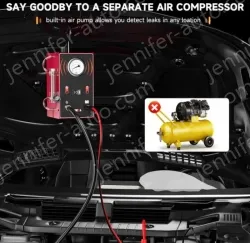 ANCEL S300 Automotive Smoke Leakage Instrument 12V Smoke Generator EVAP Pipeline Leakage Location Analyzer