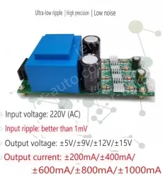 ACDC linear power supply 220V to positive and negative voltage &plusmn;5V &plusmn;400MA