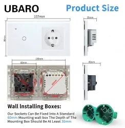 Smart socket TY-157-BB001Y-UC-T