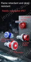 3 pole 63A plug