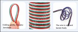 LED light connecting cable 18AWG*4 and (34/0.14TS)