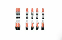 The terminal block is high-power, PCT snap-and-crimp, ULTUV assembly, and the dome is fastened quickly Speed wire connectors