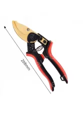 Three-speed adjustable gold 8.5 inch - coarse pruning shears