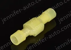 FDFN5.5-250(Yellow male and female)Fully insulated terminal with cold crimp termination