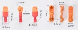 T71.5-2.5-T-type no-break wire terminal