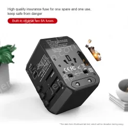Hot sale PD travel adapter KRUSB-WLG3301B