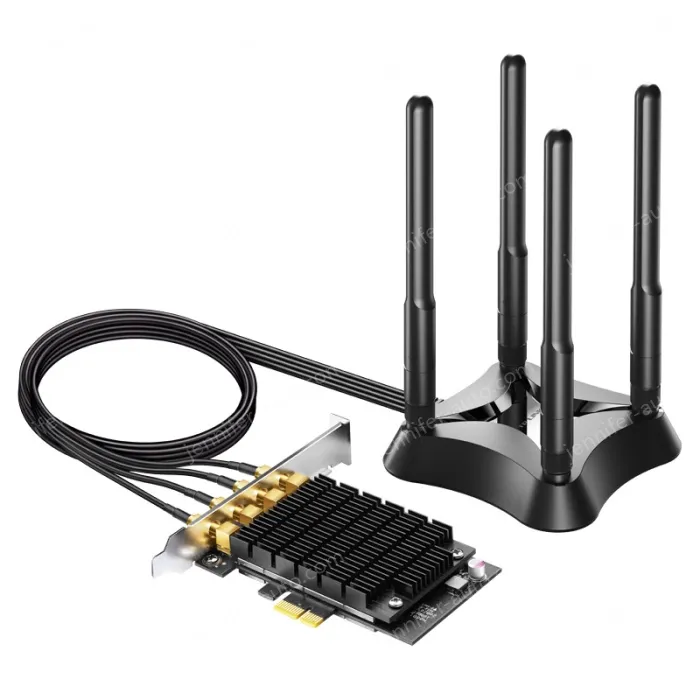 3167Mbps Dual-band wireless PCl-E network card