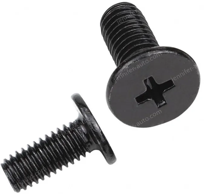 Carbon steel thin head screws M6*25*12