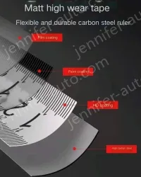 Class 1 accuracy: 5m/16Ft ruler bandwidth, 19mm-91322B