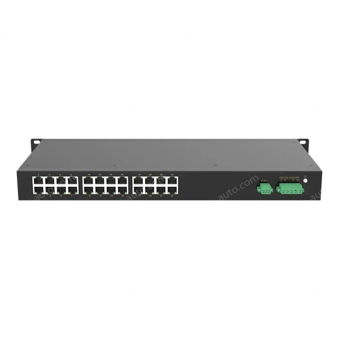 24 Ports 10/100M T(x) Rack-mount Unmanaged Industrial Ethernet Switch