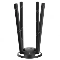 Dual-band high-gain wireless USB card