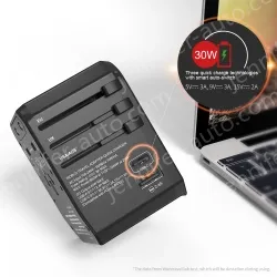 Hot sale PD travel adapter KRUSB-WLG3301B