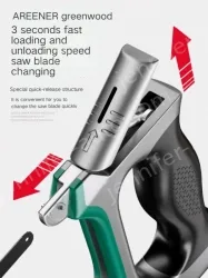 8/10/12 Adjustable Hacksaw Stand Includes 1 carbon hacksaw blade