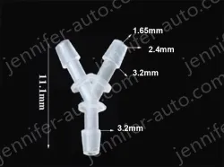 2.4mmY-shaped tee