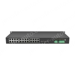 2 Ports 100M FX + 24 Ports 10/100M RJ45 Rack-mount Managed Industrial Ethernet Switch
