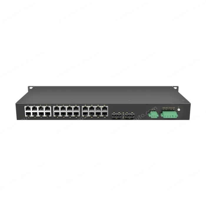 2 Ports 100M FX + 24 Ports 10/100M RJ45 Rack-mount Managed Industrial Ethernet Switch