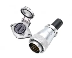 TQWS28-7 pole male plug