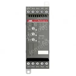 softstarter PSR16-600-70 has a rated maximum operational current of 16 A with an operating voltage span from 208...600 V AC.