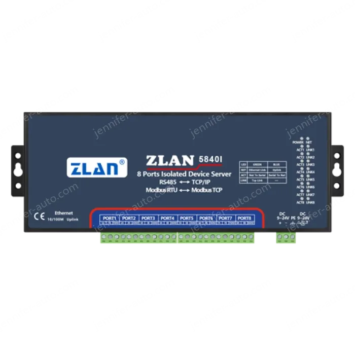 Isolated 8 Ports Serial Device Server