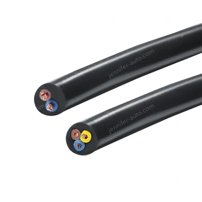 3 cores white Cable 0.75mm Nominal cross-section