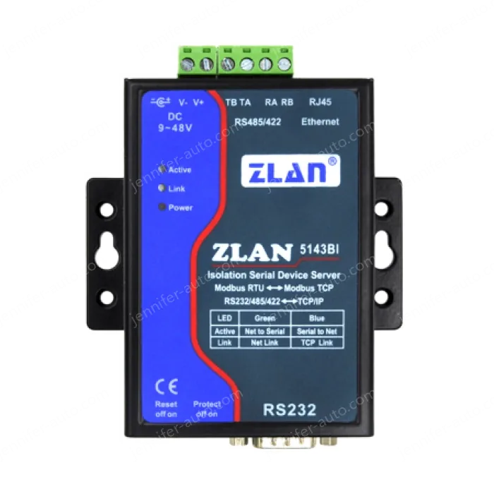 Isolated serial servers