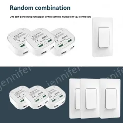 1 controller + 1 self-generating switch