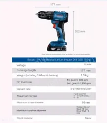 GSB 185-LI Dual Electric Version