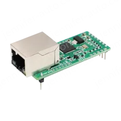 Low-cost serial-to-Ethernet module