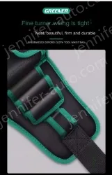 With a belt bag and buckle, a thickened wear-resistant belt+hanging ring