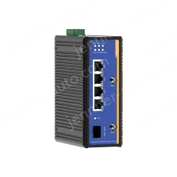 1 Port Gigabit SFP + 4 Ports Gigabit RJ45 Din-Rail Dual Band Wi-Fi6 Wireless Router