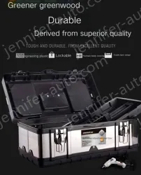 High-end 22 inch stainless steel tool box