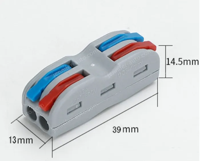 Quick terminal blocks-SPL-2 two-in two-out color model