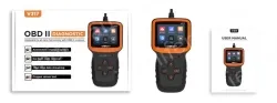 V317 Working voltage: 12-16V Automobile fault detector engine detection tool