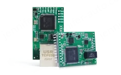 Dual-serial/triple-serial Ethernet module