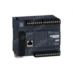 TM221C24U Logic controller, Modicon M221, 24io tr.npn