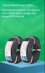 5 core 4 core 2 core sensor cable 20 AWG 2 pole