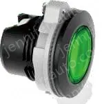 Black transparent button, plastic black border, can be equipped with lamp holder module