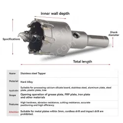 Stainless steel special hole opener 32mm