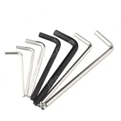 Blackened 0.7mm 10pcs flat head