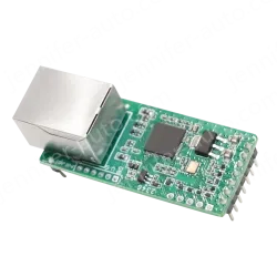 Low-cost serial-to-Ethernet module