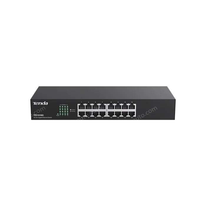 Wire-speed forwarding16-Port Gigabit Ethernet Switch