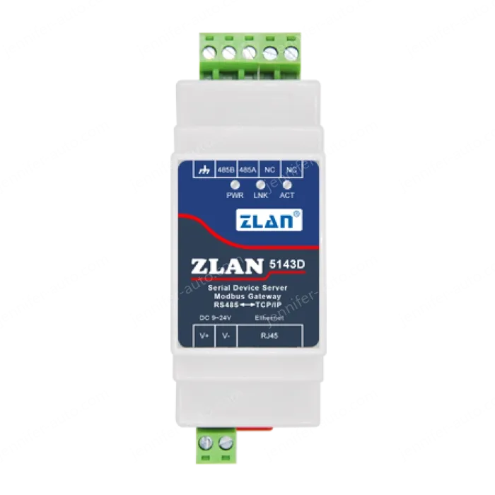 Rail-type serial server