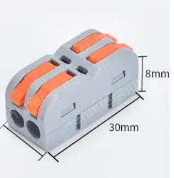 Quick terminal blocks-SPL-2M two-in, two-out mini model