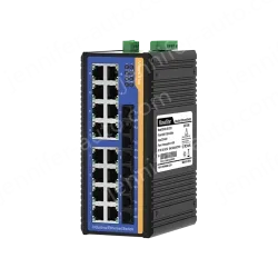[100 Gigabit 4 Optical 16 Electrical] Ring Network Management Industrial Switch