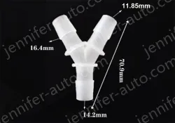 14.2mmY-shaped tee