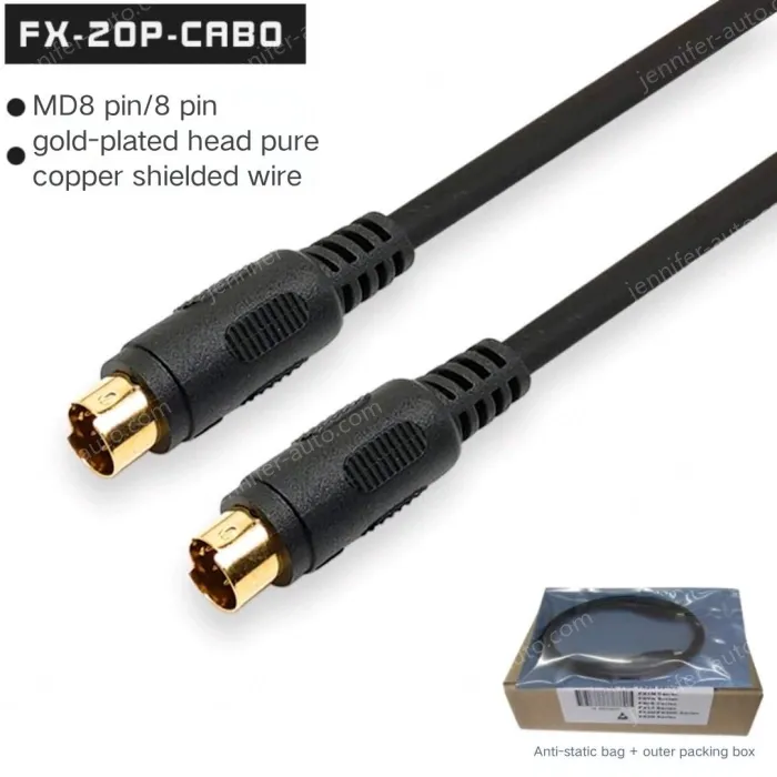2m boxed Mitsubishi handheld programmer and FX PLC cable