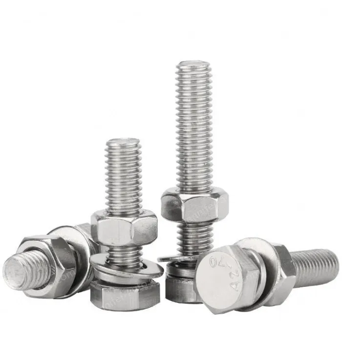 Hexagon socket and nuts set M4x14