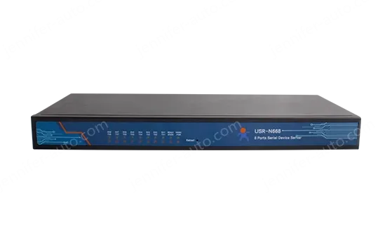 Eight serial servers